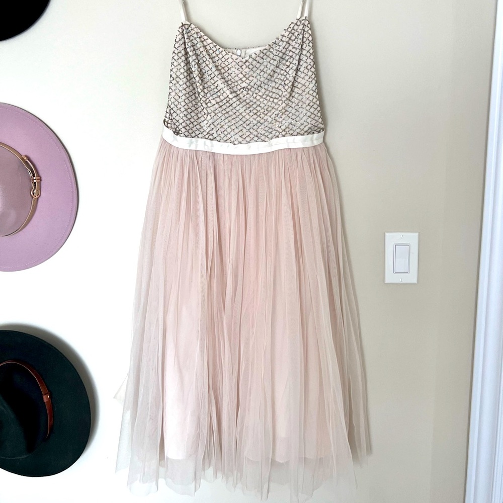 needles&thread Ballerina Dress Tulle Skirt and Rhinestone Bodice  - NEVER WORN